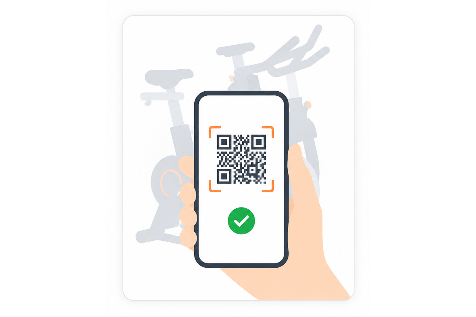 Secure QR handover confirmation for selling gym equipment on Equipd